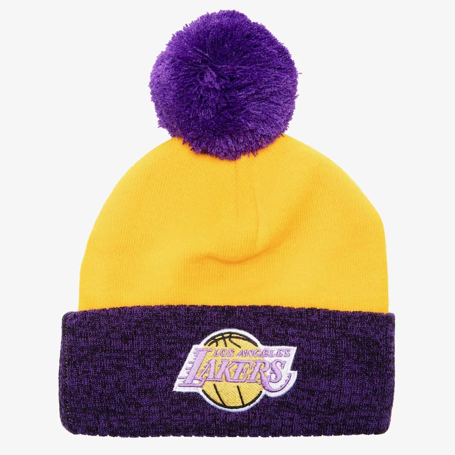 shapka-mitchell-ness-gold-purple-los-angeles-lakers-hardwood-classics-two-tone-cuffed-knit-hat-with-pom