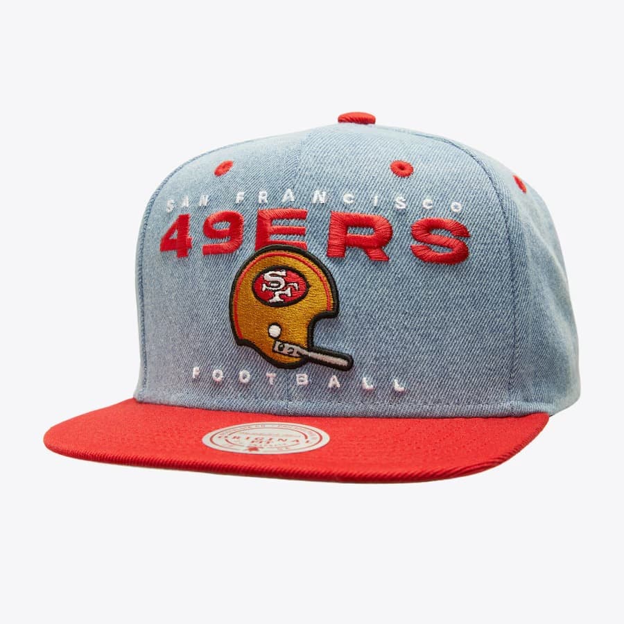 bejsbolka-mitchell-ness-light-blue-san-francisco-49ers-d-stressed-snapback-hat