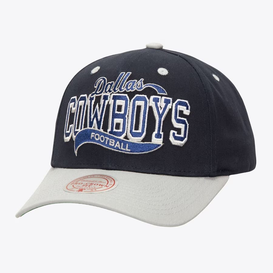 bejsbolka-mitchell-ness-navy-dallas-cowboys-block-sweep-pro-adjustable-hat