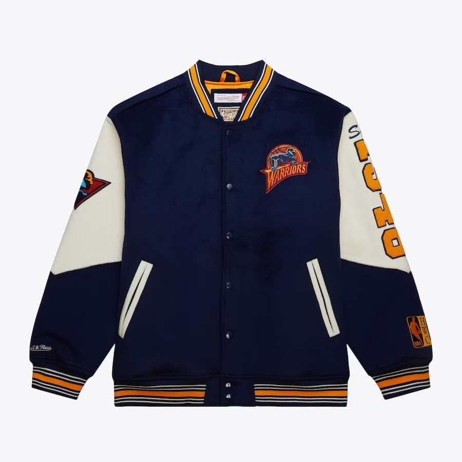 bomber-mitchell-ness-navy-golden-state-warriors-team-history-vintage-logo-full-snap-varsity-jacket