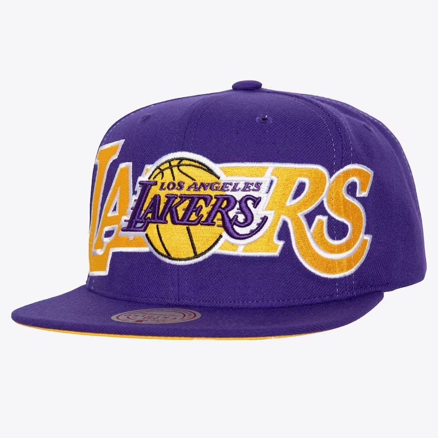 bejsbolka-mitchell-ness-purple-los-angeles-lakers-day-4-snapback-hat