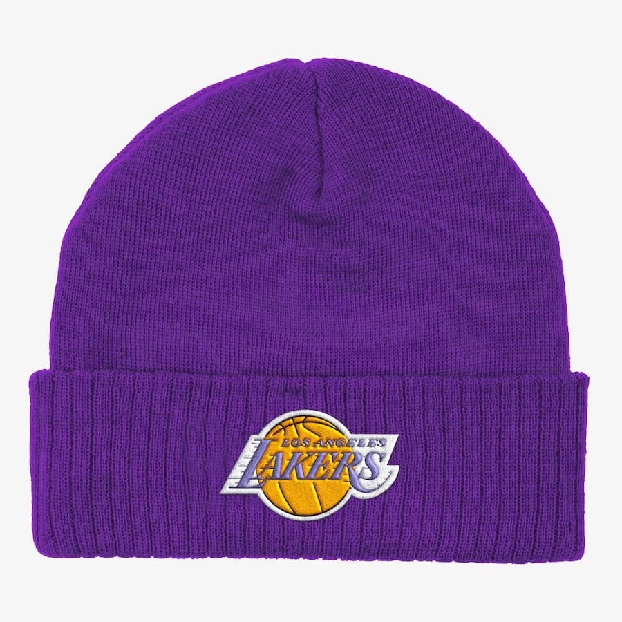 Lakers winter hat on sale