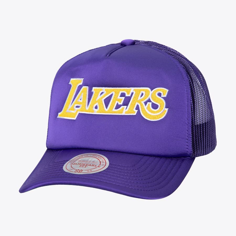 bejsbolka-mitchell-ness-purple-los-angeles-lakers-satin-trucker-snapback-hat