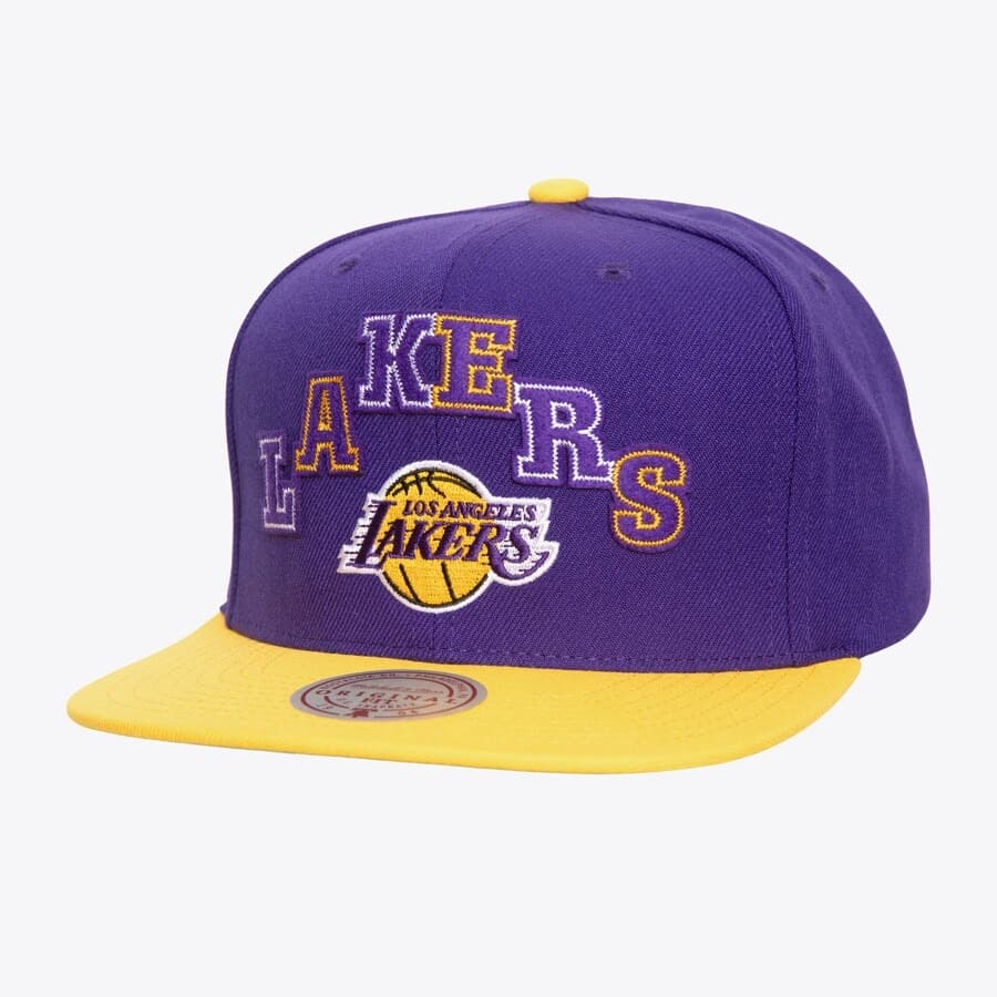 bejsbolka-mitchell-ness-purple-los-angeles-lakers-uprise-snapback-hat