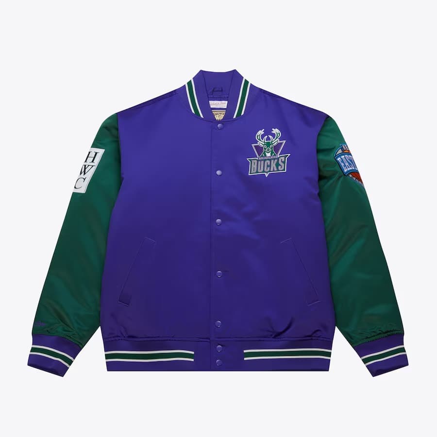 bomber-mitchell-ness-purple-milwaukee-bucks-primetime-vintage-satin-full-snap-jacket