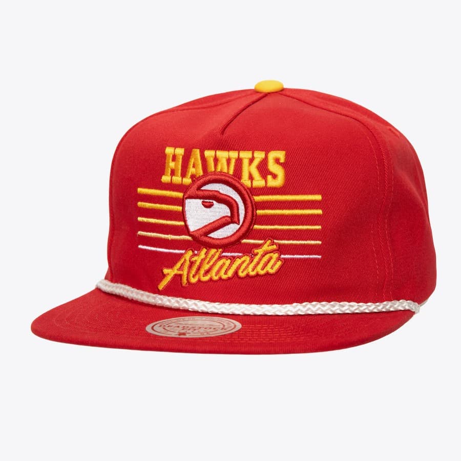 bejsbolka-mitchell-ness-red-atlanta-hawks-hardwood-classics-radiant-lines-deadstock-snapback-hat