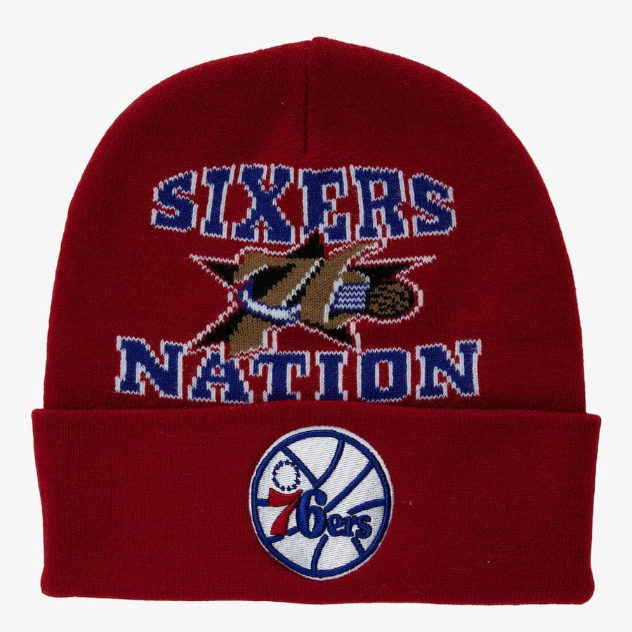 shapka-mitchell-ness-red-philadelphia-76ers-hardwood-classics-team-origins-cuffed-knit-hat