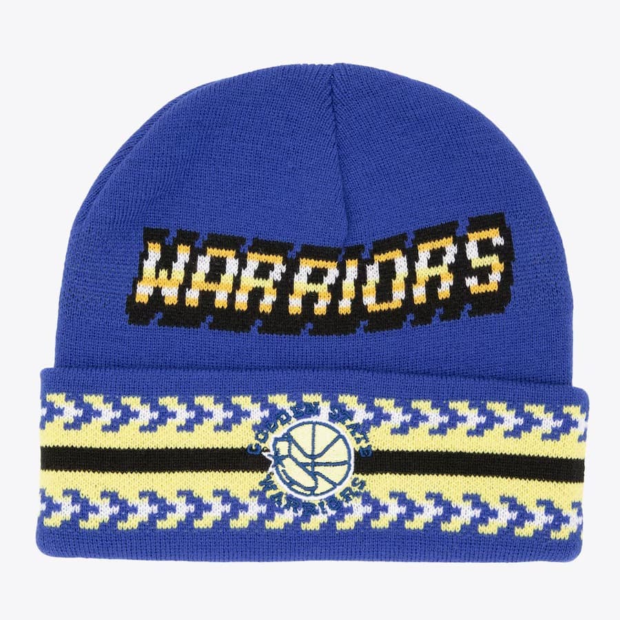 shapka-mitchell-ness-royal-golden-state-warriors-hardwood-classics-game-on-cuffed-knit-hat