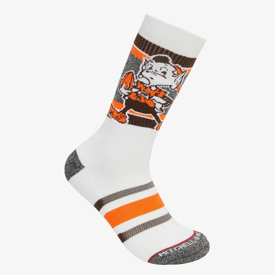 sportivnye-noski-mitchell-ness-cleveland-browns-interception-crew-socks