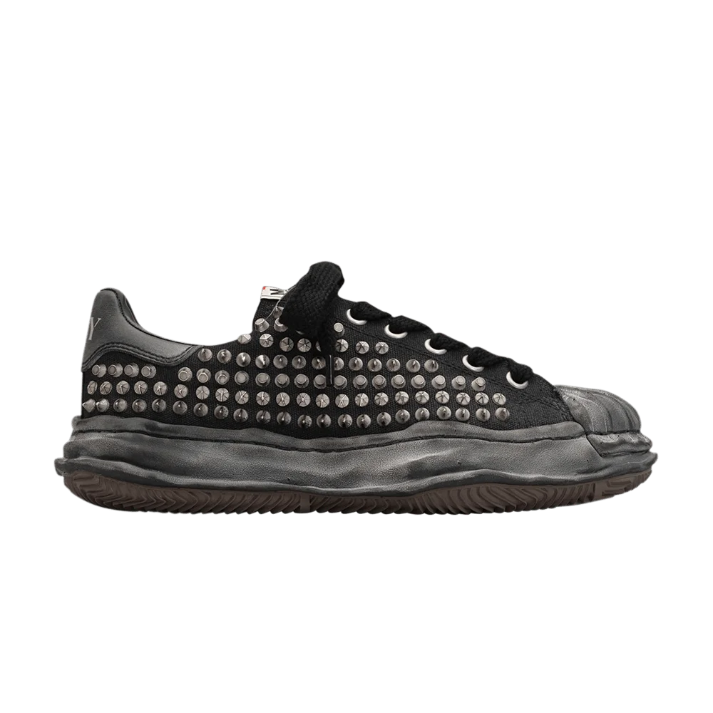 Maison Mihara Yasuhiro Blakey OG Sole Studded Canvas Low 'Black'