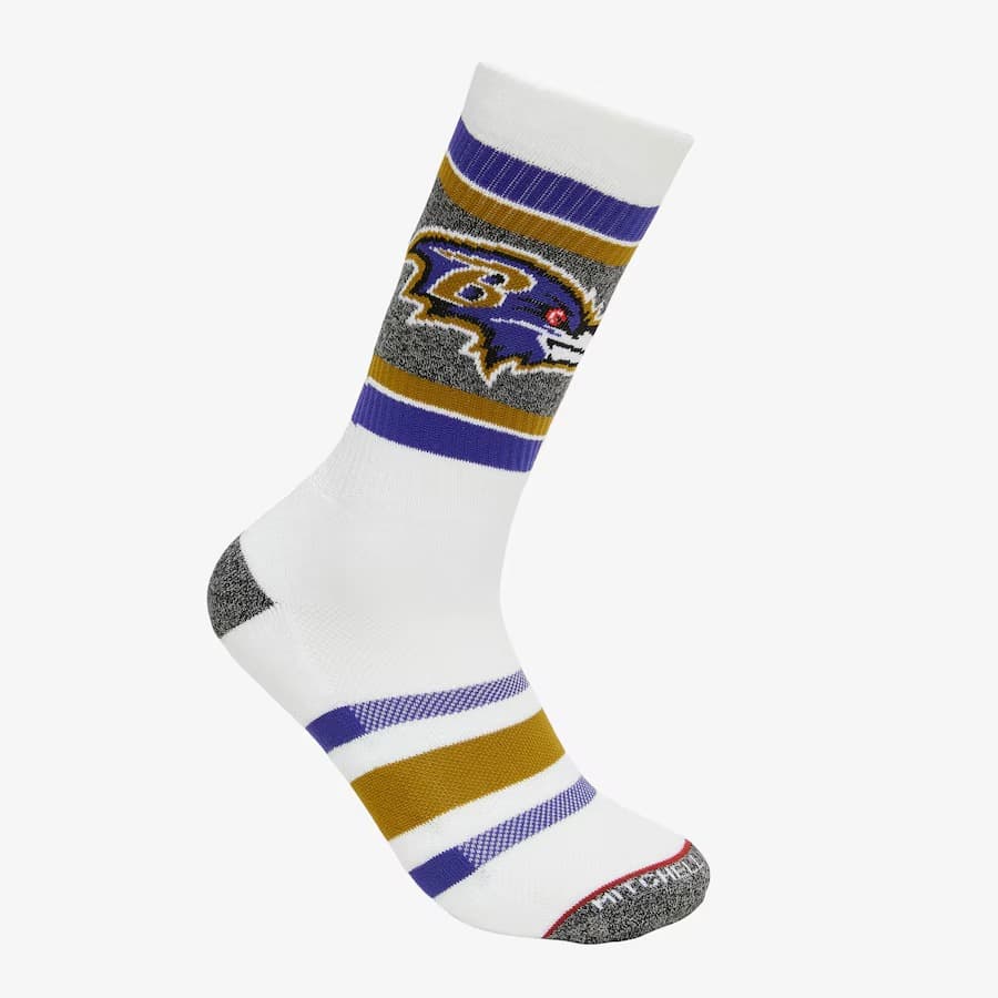 sportivnye-noski-mitchell-ness-baltimore-ravens-interception-crew-socks