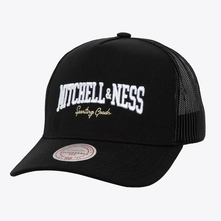 bejsbolka-mitchell-ness-black-120th-anniversary-trucker-snapback-hat