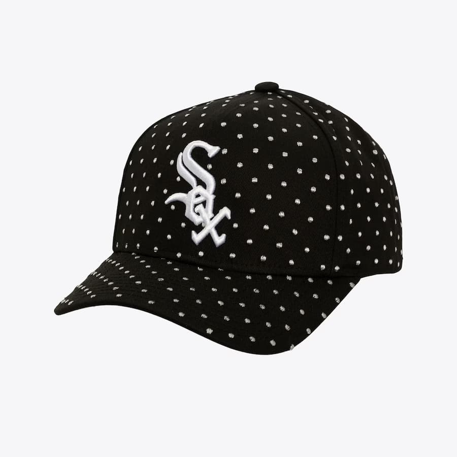 bejsbolka-mitchell-ness-black-chicago-white-sox-polka-polka-pro-adjustable-hat