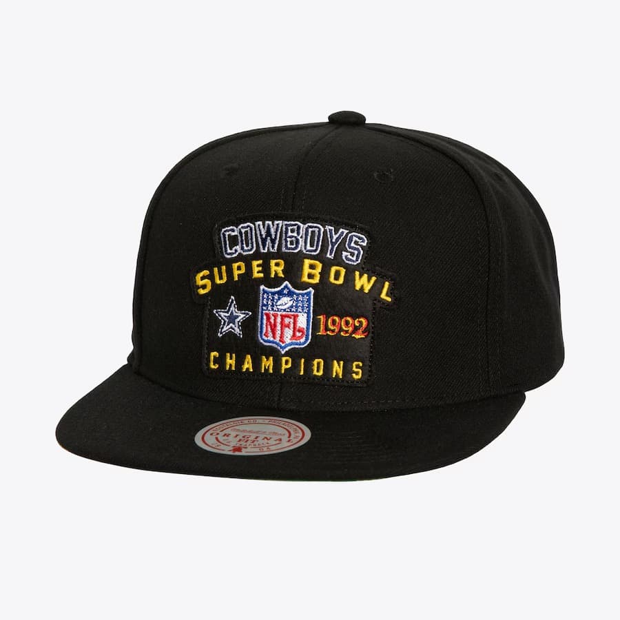 bejsbolka-mitchell-ness-black-dallas-cowboys-1992-super-bowl-champions-snapback-hat