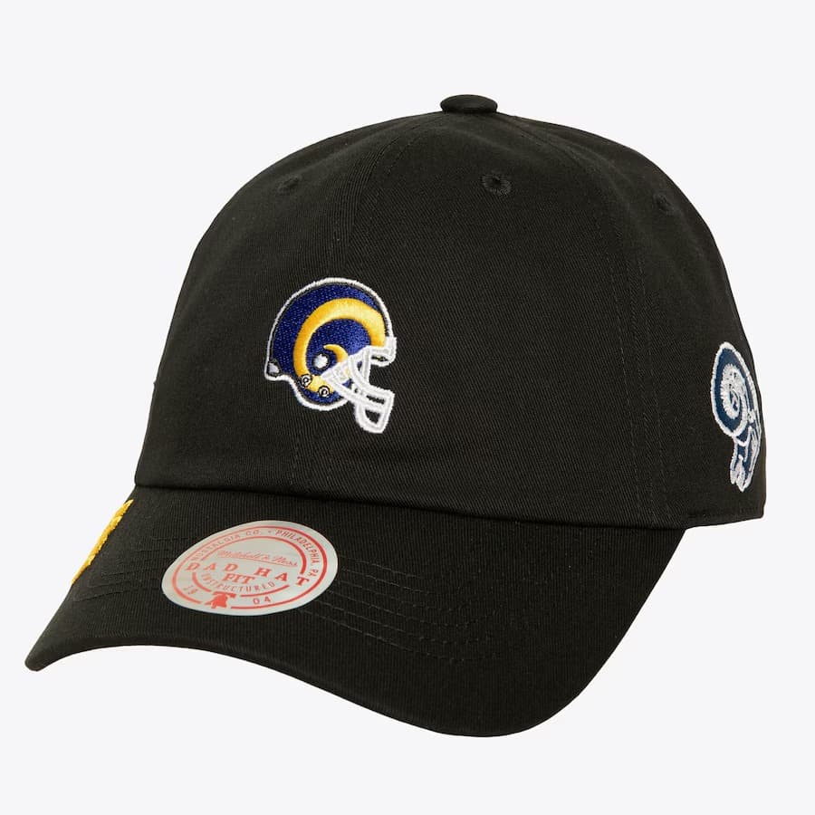 bejsbolka-mitchell-ness-black-los-angeles-rams-team-helmet-strapback-hat