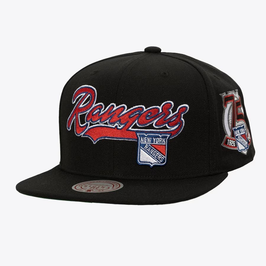 bejsbolka-mitchell-ness-black-new-york-rangers-oversweep-snapback-hat