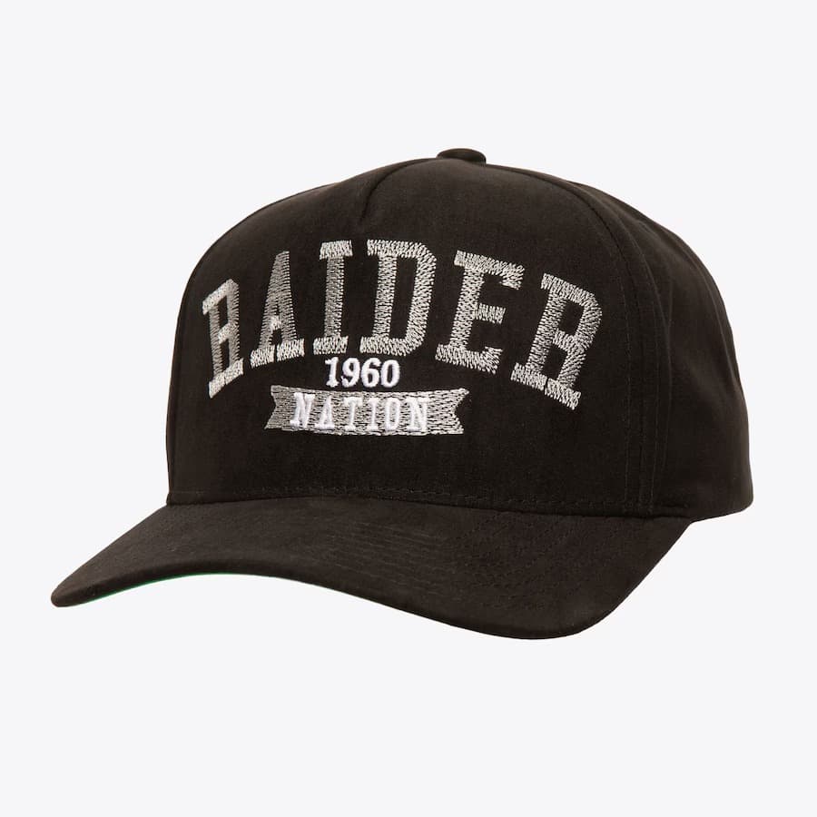 bejsbolka-mitchell-ness-black-oakland-raiders-shady-suede-pro-snapback-hat