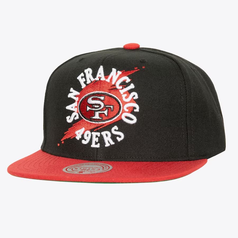 bejsbolka-mitchell-ness-black-san-francisco-49ers-circle-splash-snapback-hat