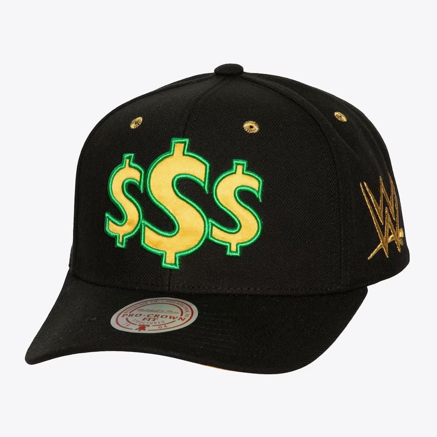 bejsbolka-mitchell-ness-black-wwe-pro-snapback-hat