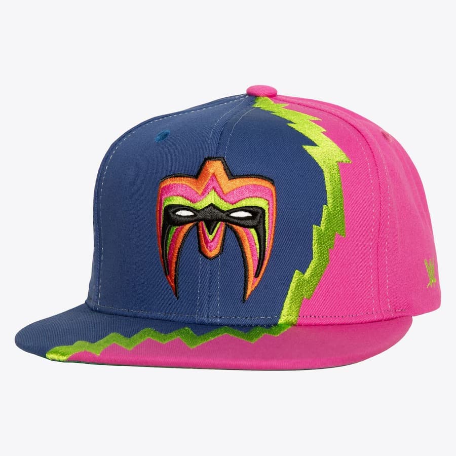 bejsbolka-mitchell-ness-blue-pink-the-ultimate-warrior-snapback-hat