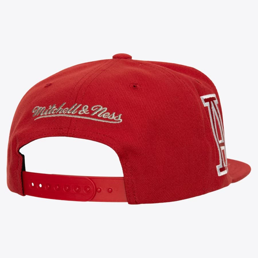 Бейсболка Mitchell & Ness Crimson Alabama Crimson Tide Retro Sport Vintage Snapback Hat