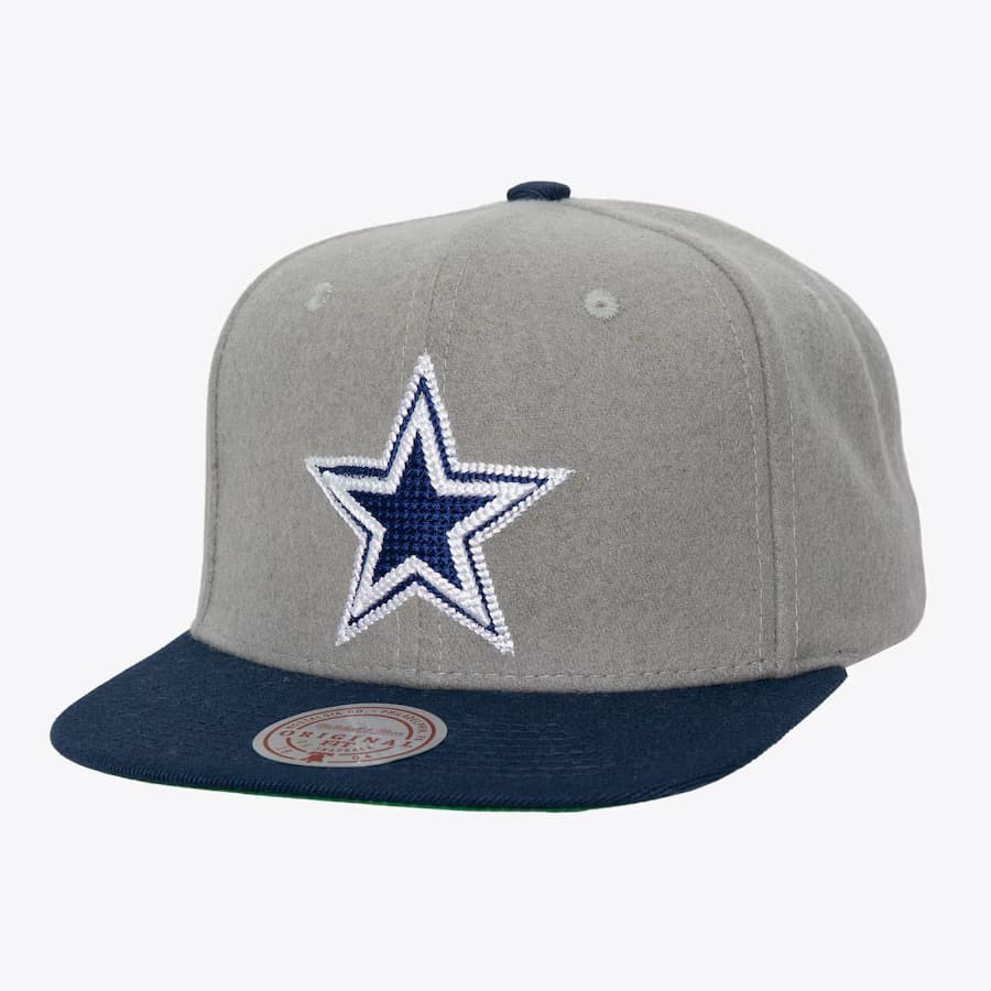 bejsbolka-mitchell-ness-gray-dallas-cowboys-melt-stitch-snapback-hat