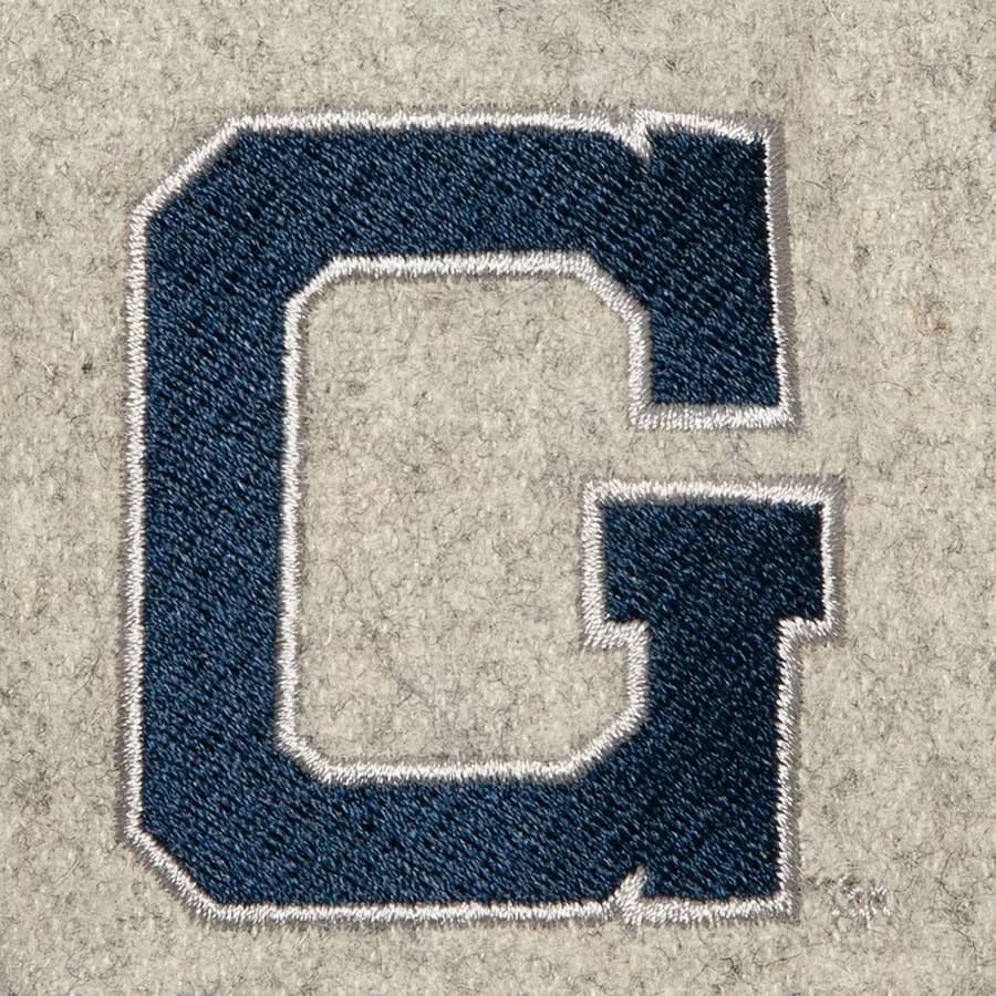 Бейсболка Mitchell & Ness Gray Georgetown Hoyas Tailsweep 2.0 Melton Vintage Snapback Hat