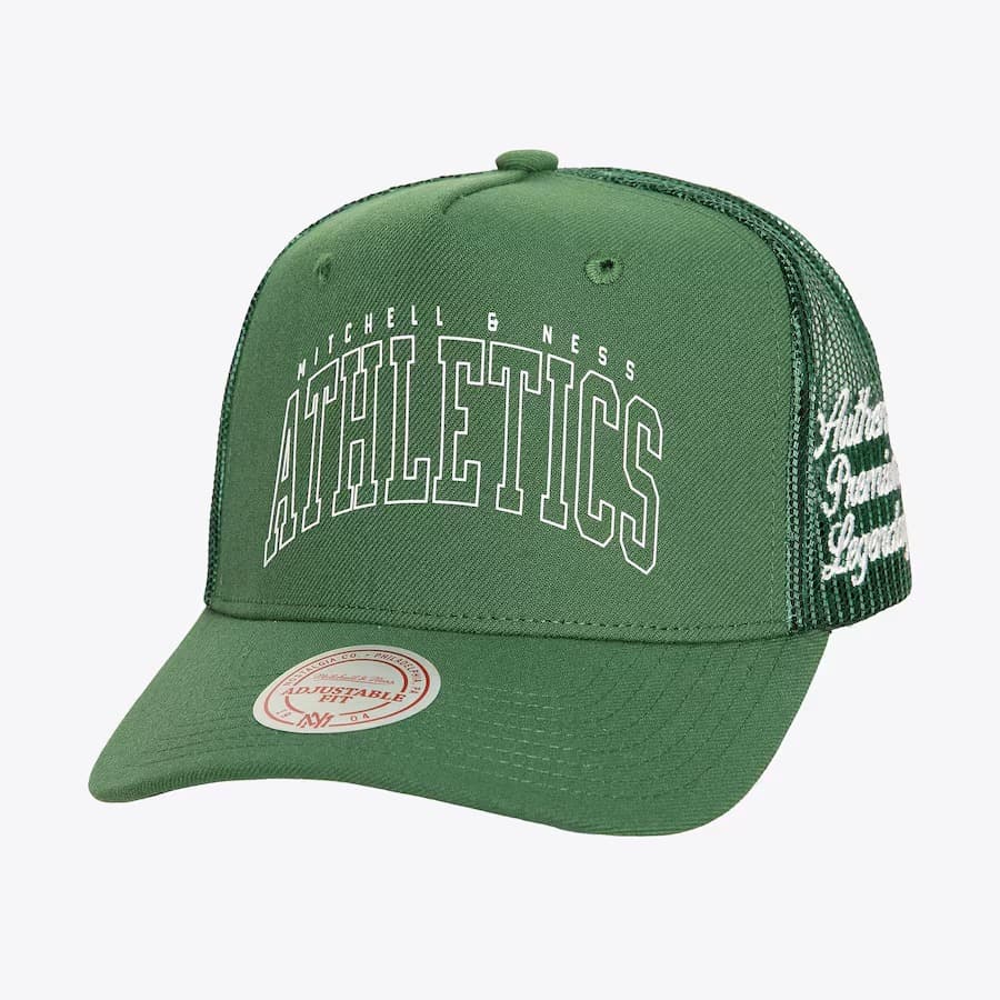 bejsbolka-mitchell-ness-green-branded-athletics-trucker-snapback-hat