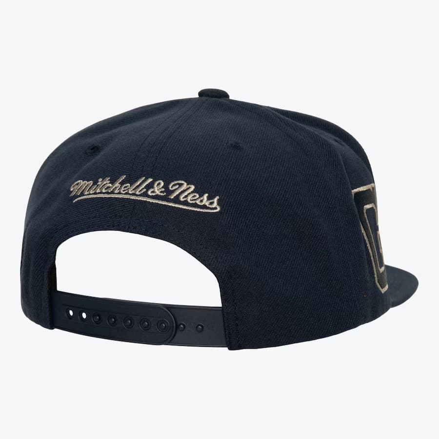 Бейсболка Mitchell & Ness Navy Georgetown Hoyas Retro Sport Vintage Snapback Hat
