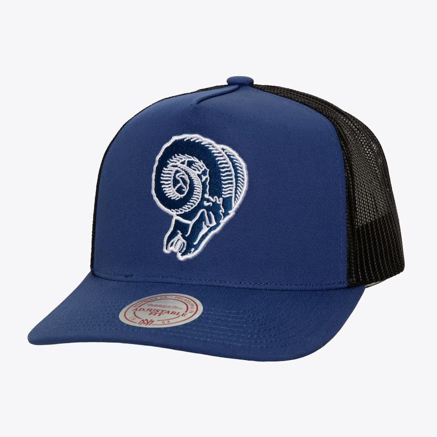 bejsbolka-mitchell-ness-navy-los-angeles-rams-core-trucker-snapback-hat