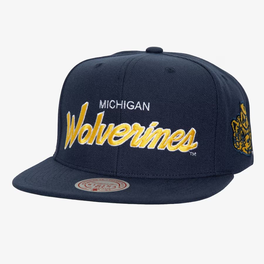 bejsbolka-mitchell-ness-navy-michigan-wolverines-just-don-team-vault-snapback-hat