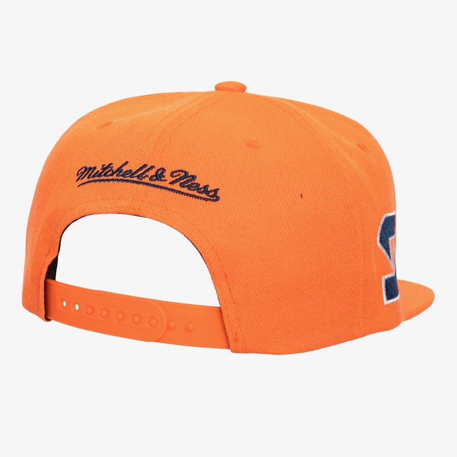 Бейсболка Mitchell & Ness Orange Syracuse Orange Just Don Team Snapback Hat