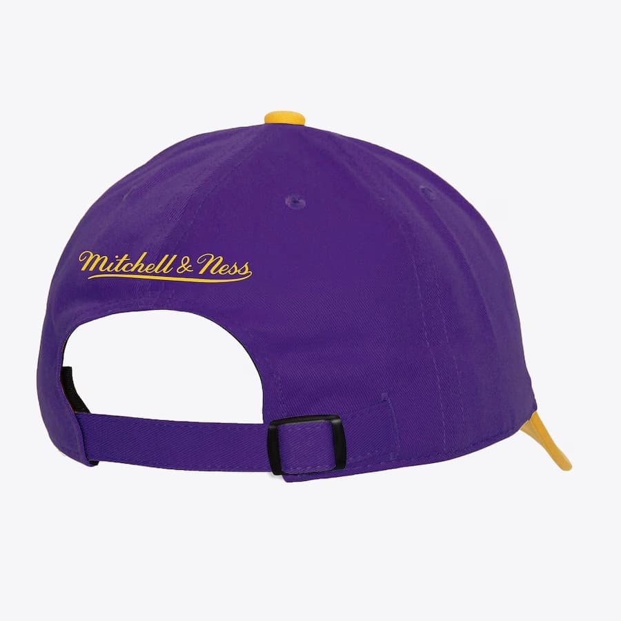 Бейсболка Mitchell & Ness Purple Gold Prairie View A&M Panthers 2-Tone 2.0 Dad Adjustable Hat