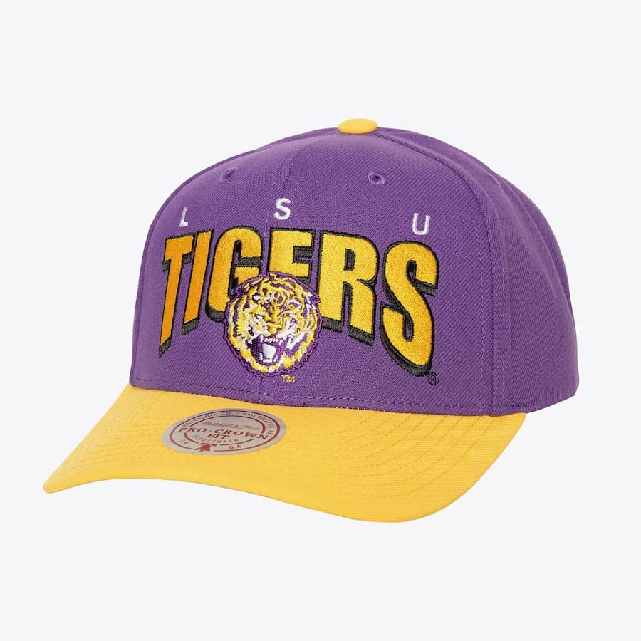 bejsbolka-mitchell-ness-purple-lsu-tigers-boom-text-pro-vintage-snapback-hat