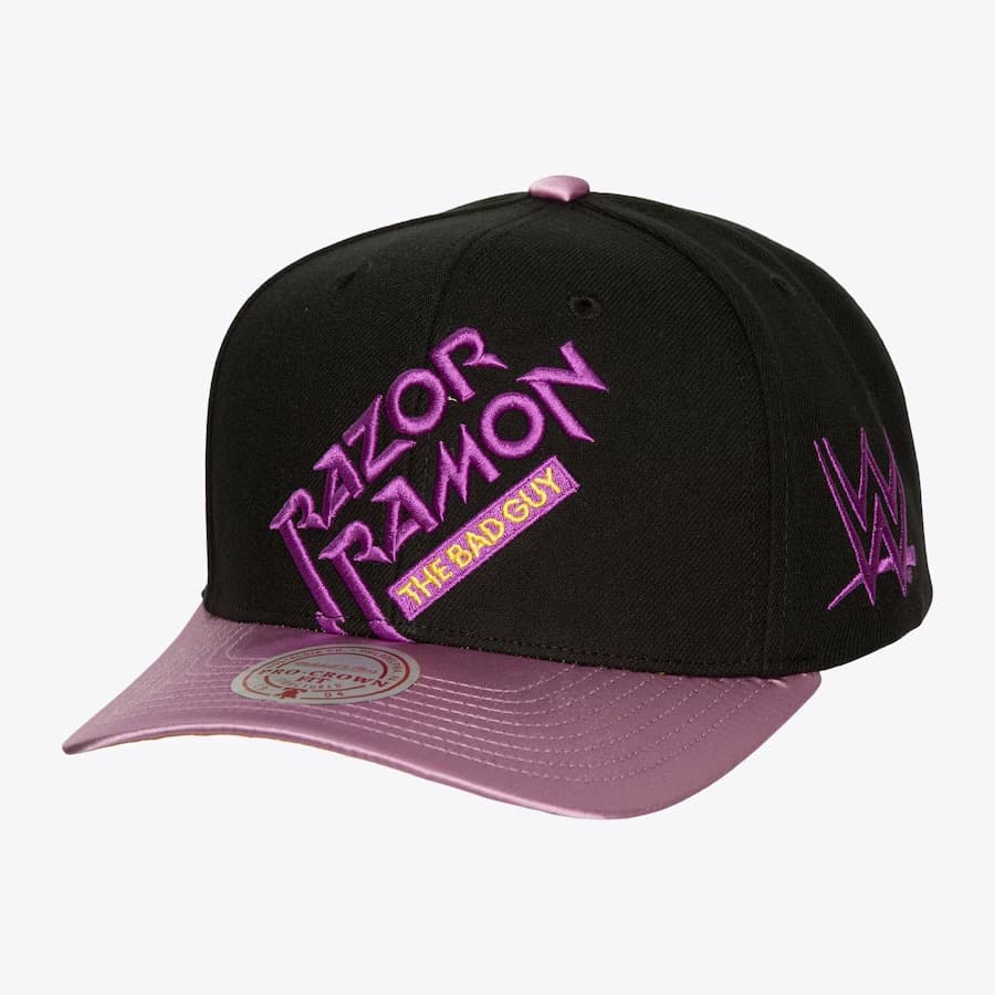 bejsbolka-mitchell-ness-razor-ramon-black-wwe-pro-snapback-hat