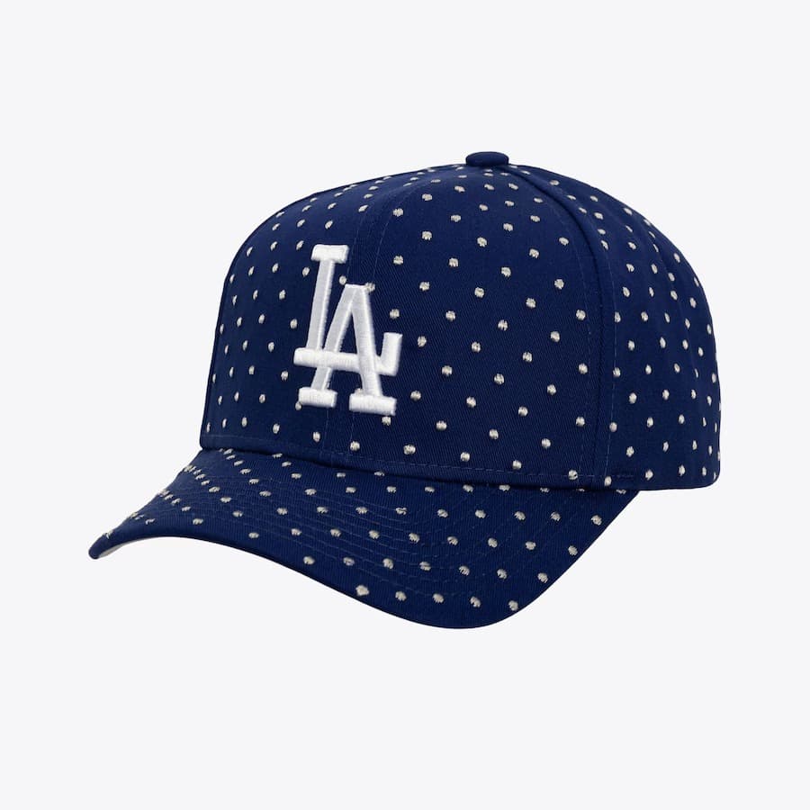 bejsbolka-mitchell-ness-royal-los-angeles-dodgers-polka-polka-pro-adjustable-hat