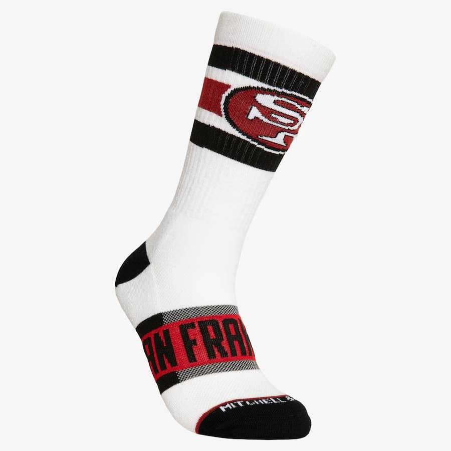 sportivnye-noski-mitchell-ness-san-francisco-49ers-hail-mary-crew-socks