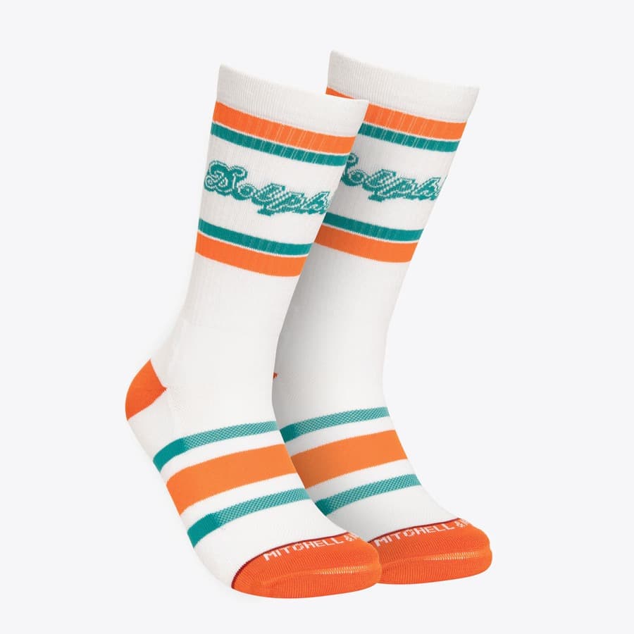 sportivnye-noski-mitchell-ness-white-miami-dolphins-team-stripes-crew-socks