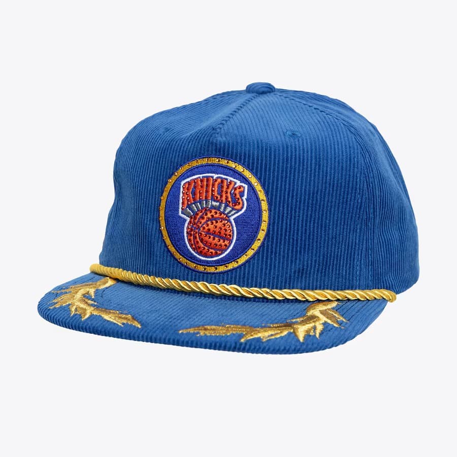 bejsbolka-mitchell-ness-x-dannijo-navy-new-york-knicks-snapback-hat