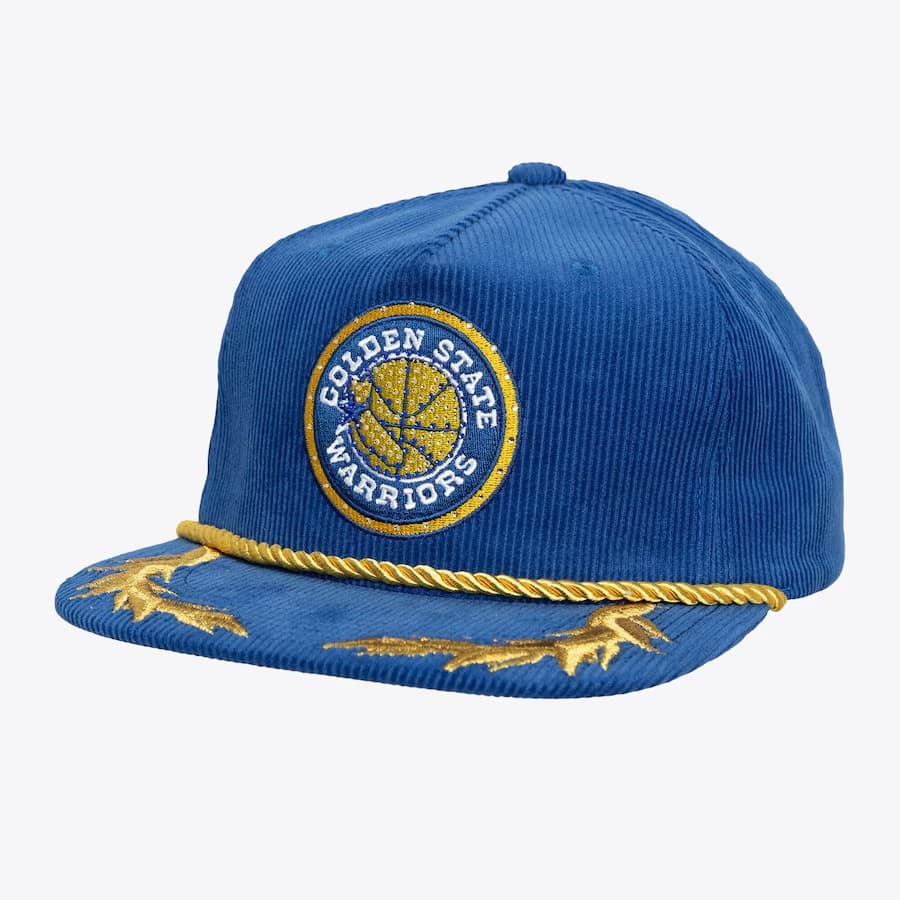 bejsbolka-mitchell-ness-x-dannijo-royal-golden-state-warriors-snapback-hat