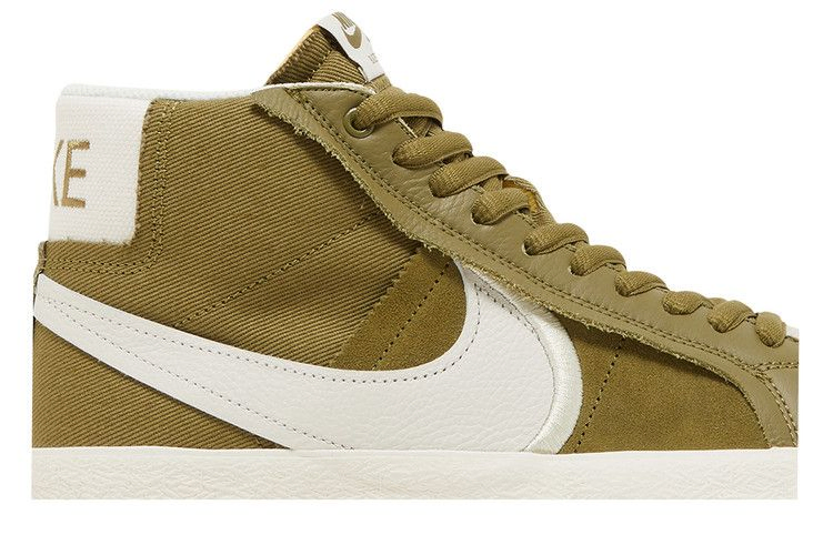 Кроссовки Nike Zoom Blazer Mid Premium Plus SB 'Olive Green'