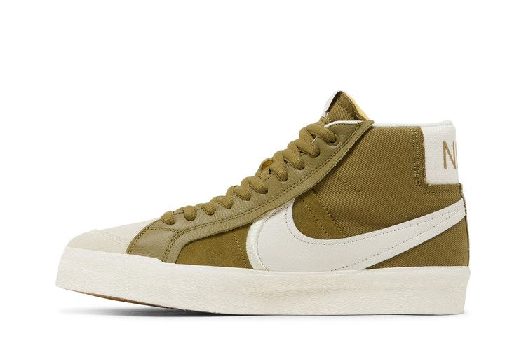 Кроссовки Nike Zoom Blazer Mid Premium Plus SB 'Olive Green'