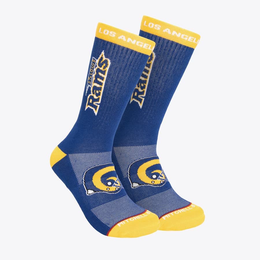 sportivnye-noski-mitchell-ness-blue-los-angeles-rams-kick-off-crew-socks