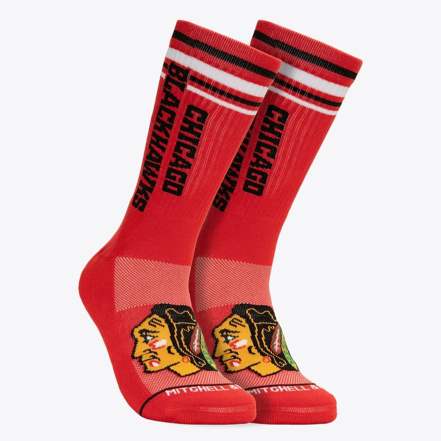 sportivnye-noski-mitchell-ness-chicago-blackhawks-power-play-crew-socks