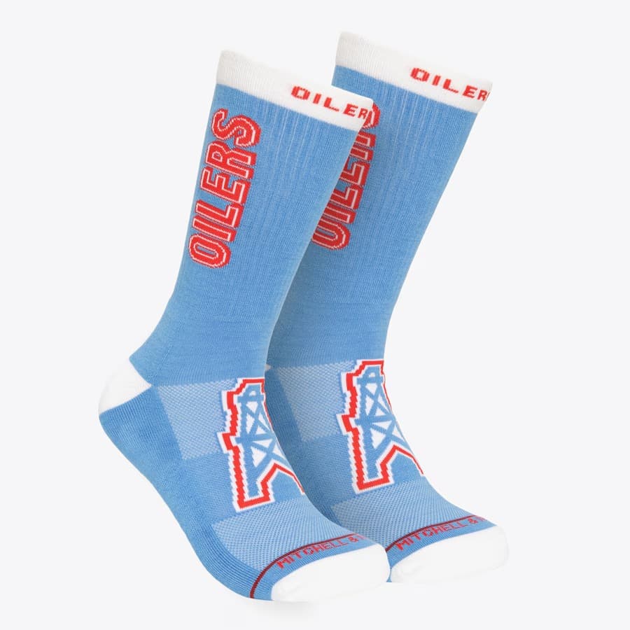 sportivnye-noski-mitchell-ness-light-blue-oilers-kick-off-crew-socks