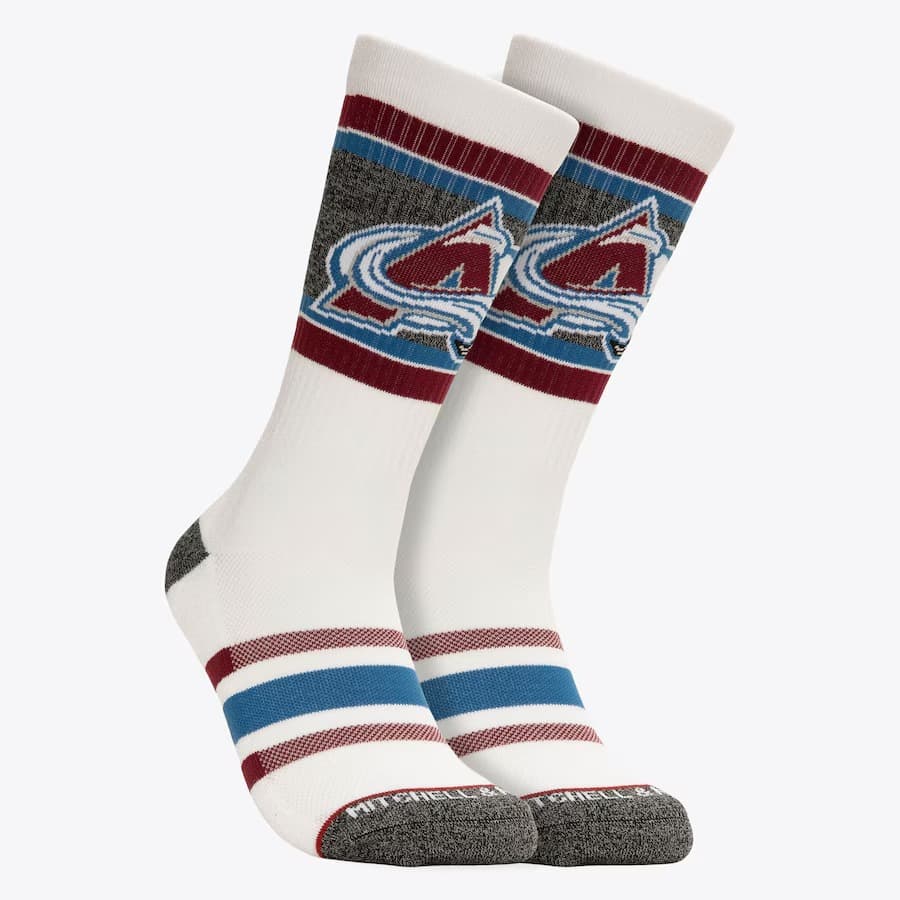 sportivnye-noski-mitchell-ness-white-colorado-avalanche-power-play-crew-socks