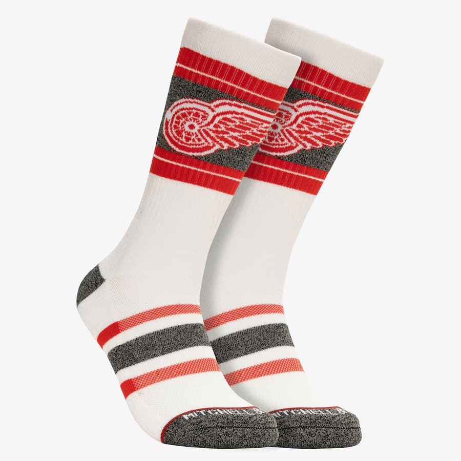 sportivnye-noski-mitchell-ness-white-detroit-red-wings-power-play-crew-socks