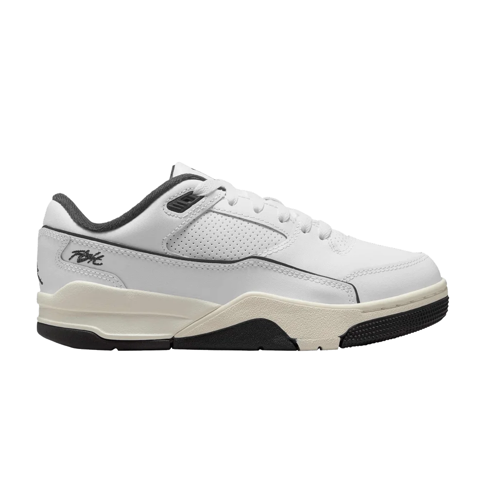 Кроссовки Air Jordan Flight Court GS 'White Sail Black'