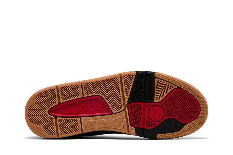 Кроссовки Air Jordan Flight Court 'Black Red Gum'