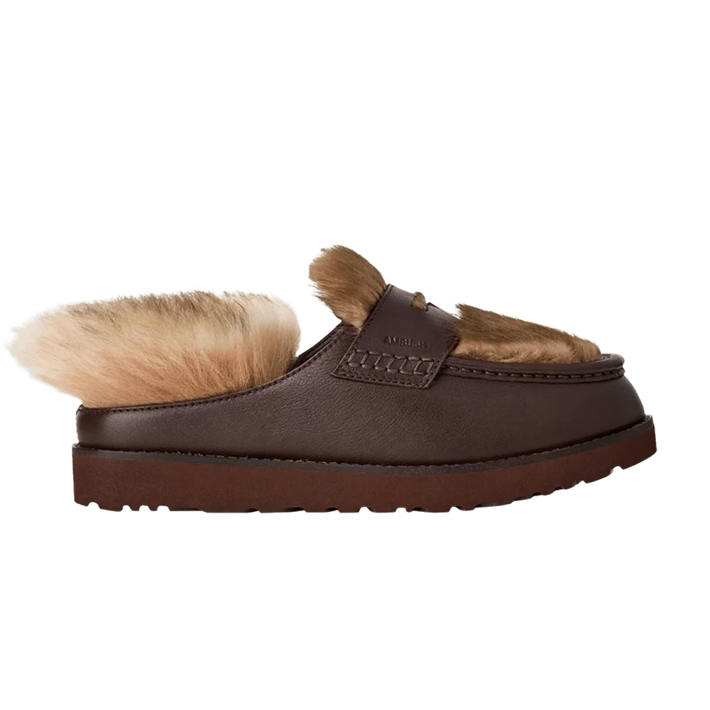Кроссовки AMBUSH x UGG Penny Loafer 'Burgundy'